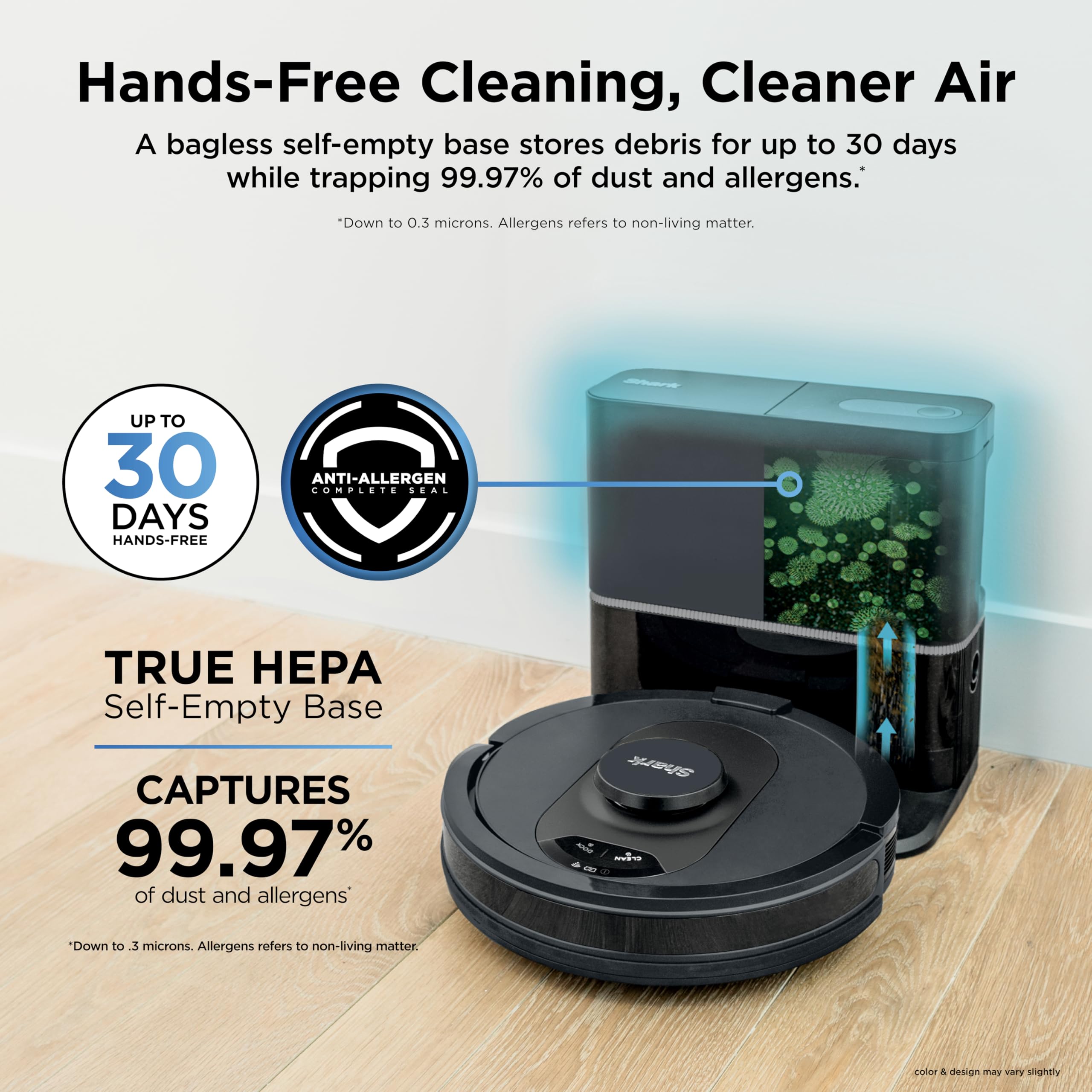 Shark AV2501S AI Ultra Robot Vacuum, com Matrix Clean, mapeamento